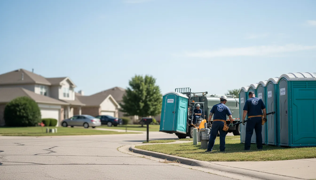 Porta Potty Rental in Lomax, IL near me
